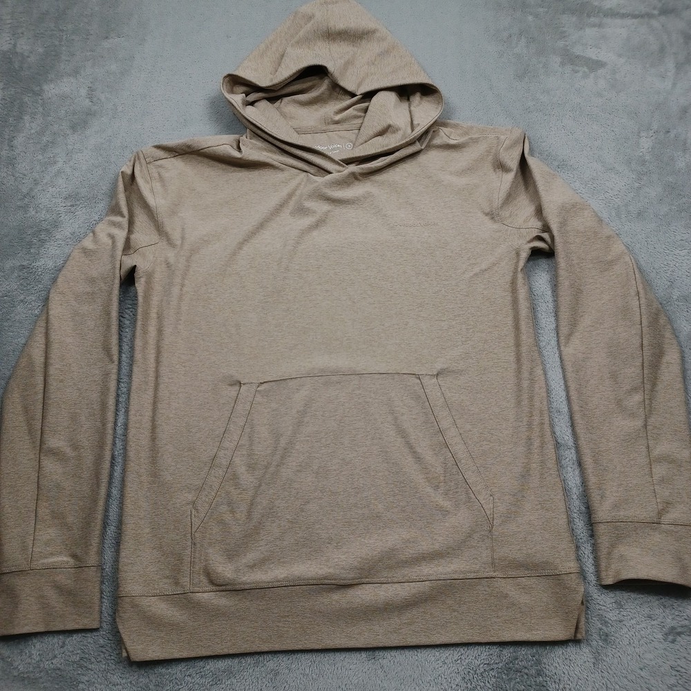 Outdoor Voices Sweater Mens Small Brown Pullover Hoodie Activewear Casual